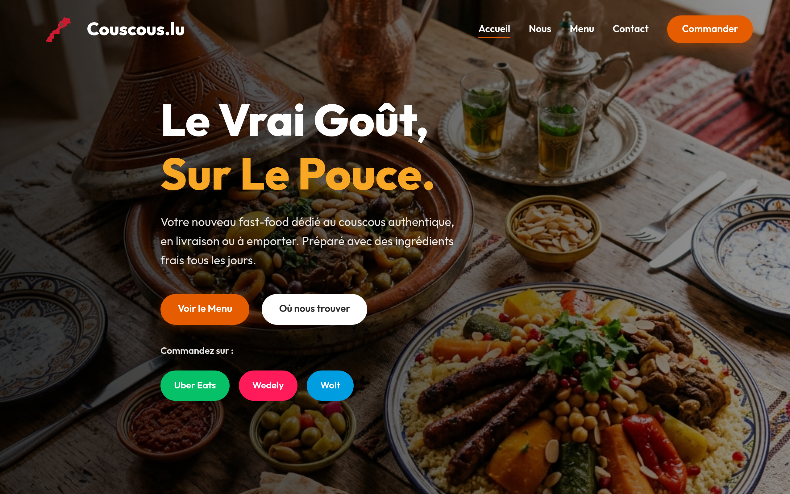 Couscous Website Preview