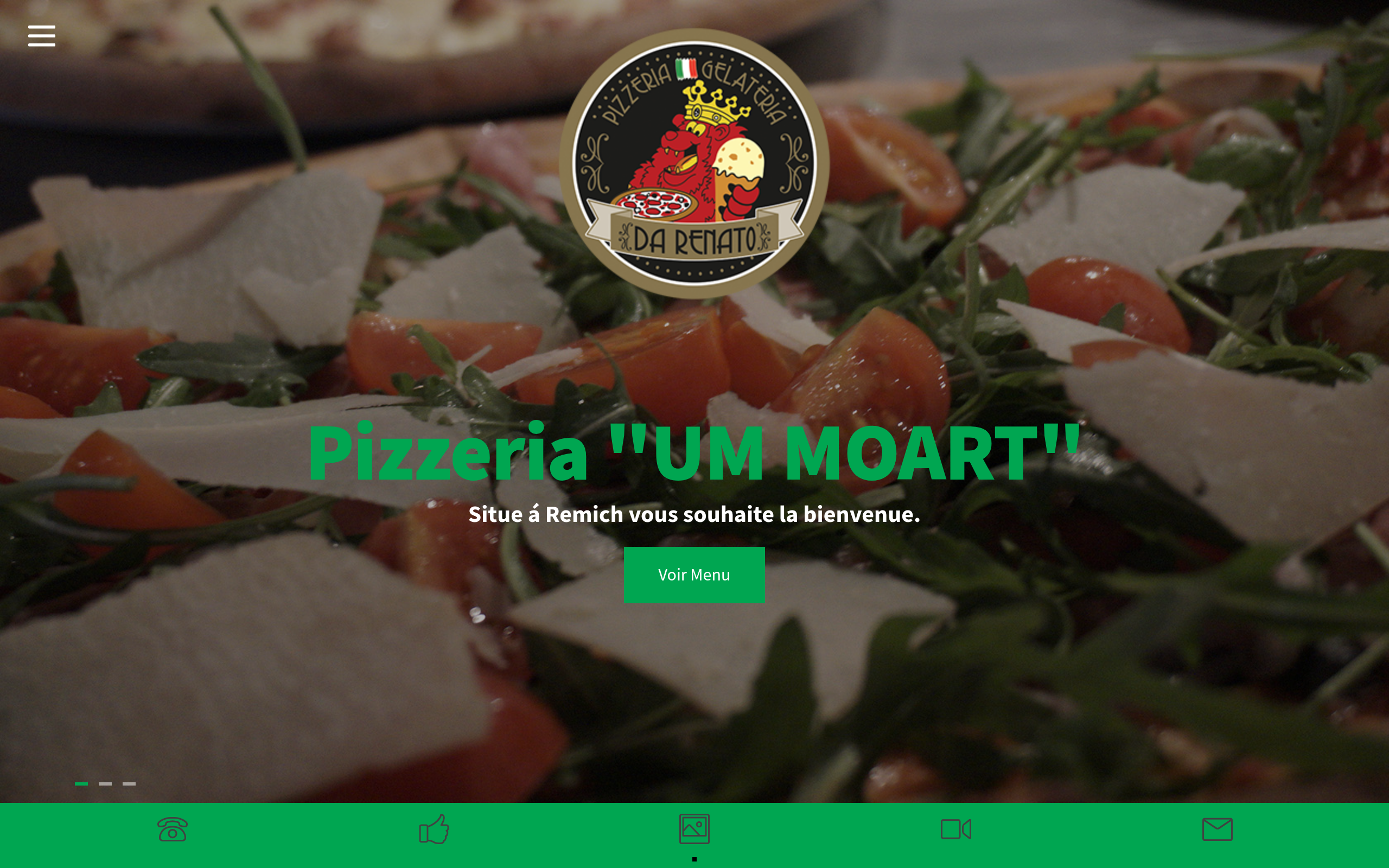 Ristorante Da Renato Website Preview
