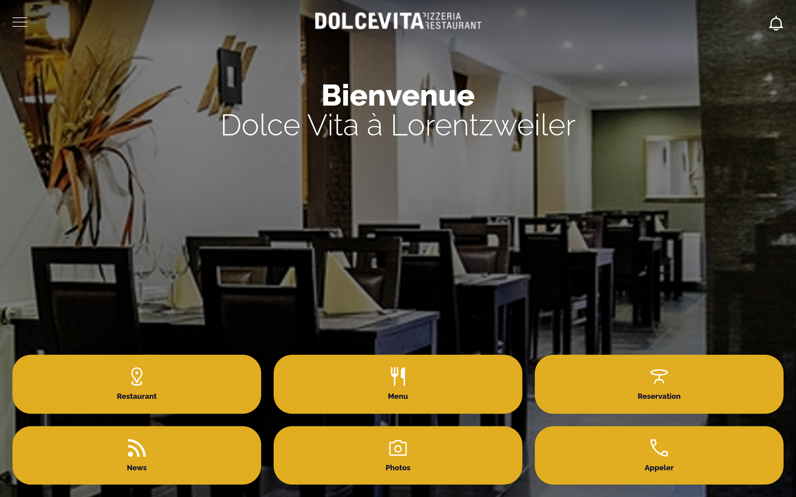 Dolce Vita Website Preview