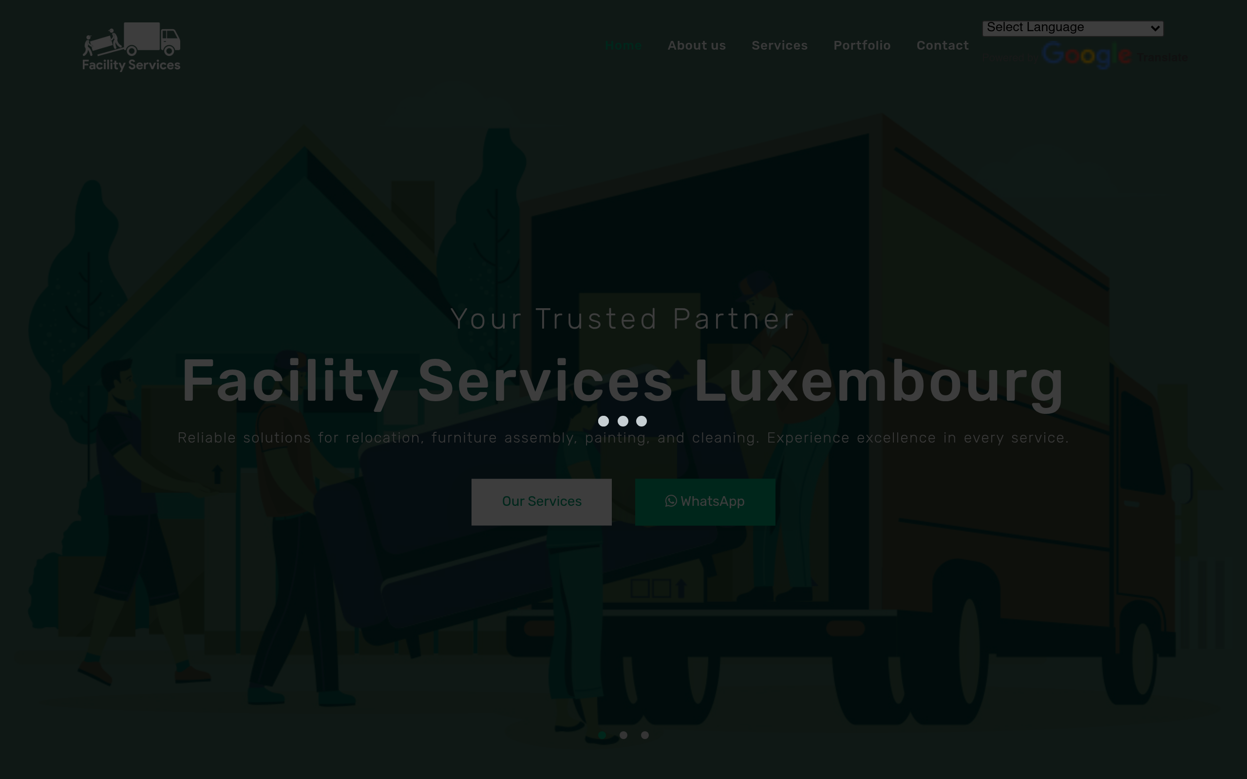 Facility Services Website Preview