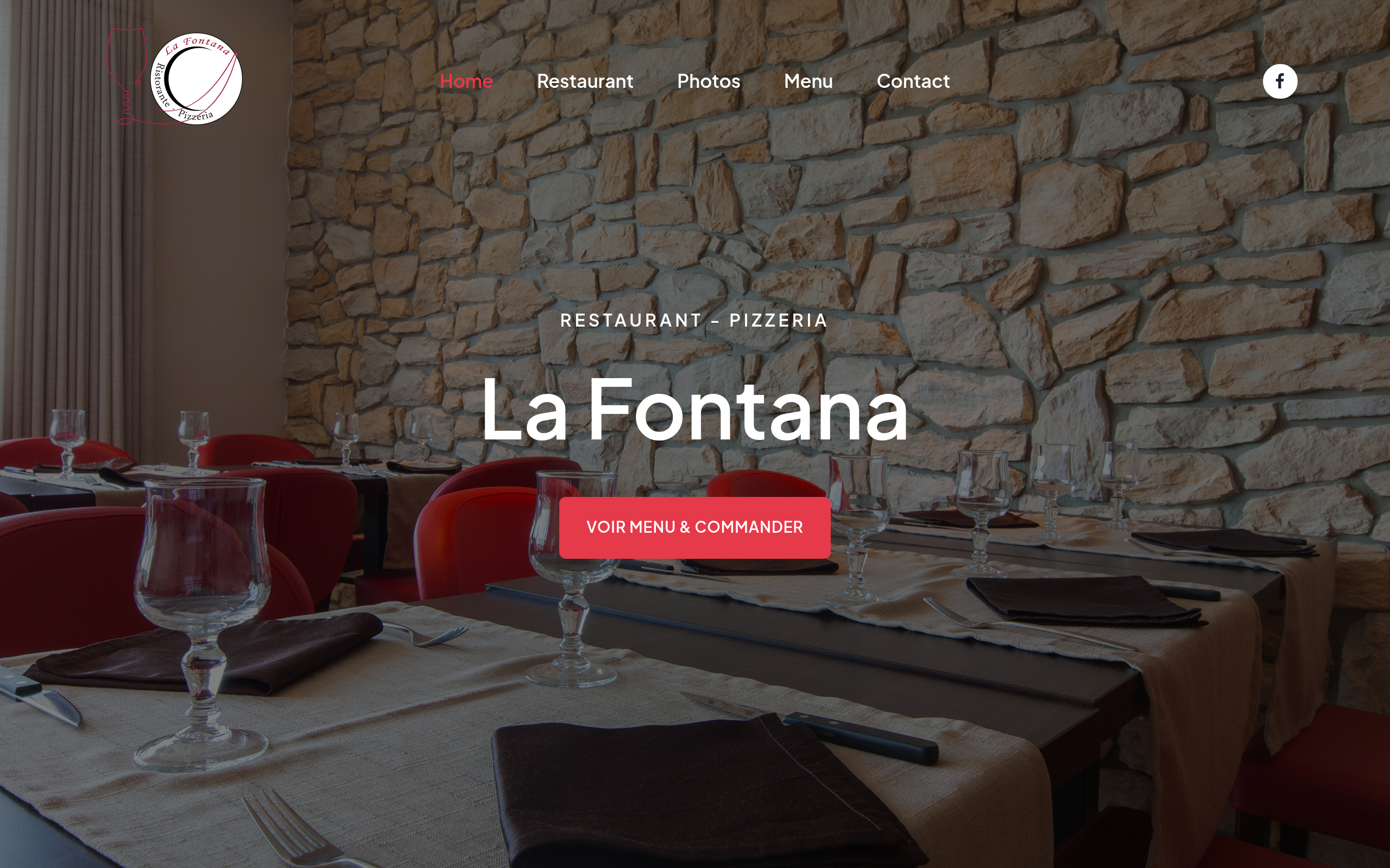 La Fontana Website Preview