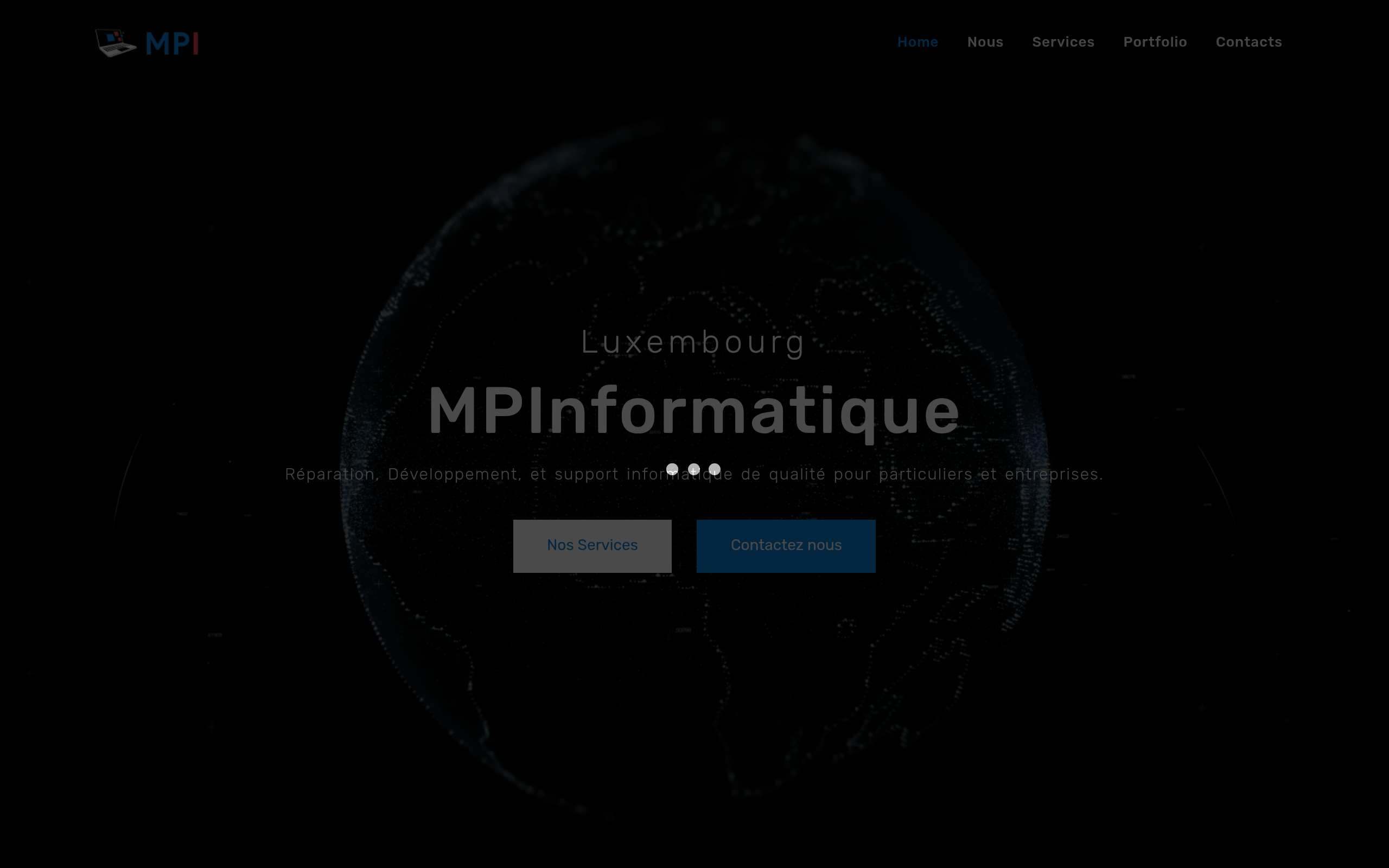 MP-I Website Preview